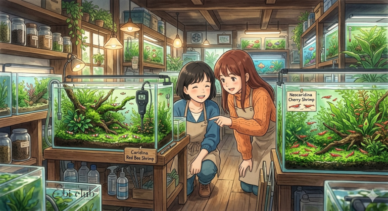 กุ้งแคระ 2 สาย Caridina vs Neocaridina ต่างกันยังไง? มือใหม่เลือกตัวไหนดี